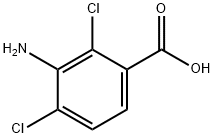 Benzoic acid, 3-amino-2,4-dichloro- (7CI,9CI) Struktur