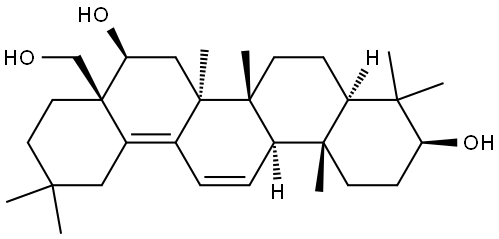 SAIKOGENIN C Struktur