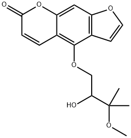 Oxypeucedanin methnolate Struktur