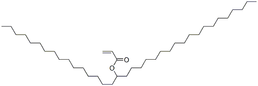 (hexadecyl)icosyl acrylate Struktur