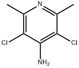 4-PyridinaMine, 3,5-dichloro-2,6-diMethyl- Struktur