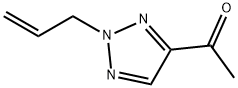 Ethanone, 1-[2-(2-propenyl)-2H-1,2,3-triazol-4-yl]- (9CI) Struktur