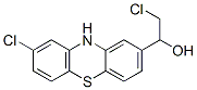 2-Chloro-1-(8-chloro-10H-phenothiazin-2-yl)ethanol Struktur