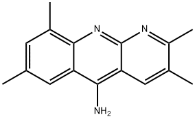 Benzo[b][1,8]naphthyridin-5-amine, 2,3,7,9-tetramethyl- (9CI) Struktur