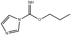 1H-Imidazole-1-carboximidicacid,propylester(9CI) Struktur