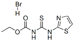 Carbamic  acid,  [(2-thiazolylamino)thioxomethyl]-,  ethyl  ester,  monohydrobromide  (9CI) Struktur