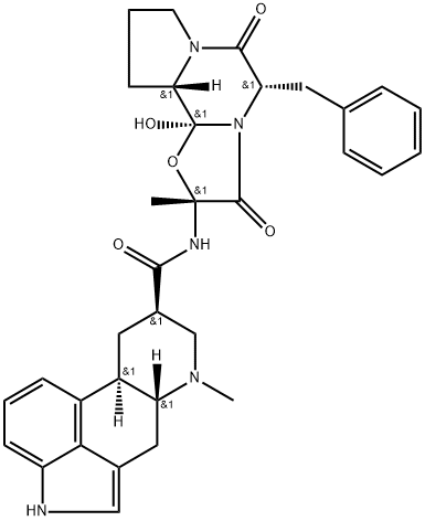 DIHYDROERGOTAMINE Struktur