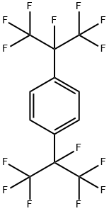 1,4-BIS(HEPTAFLUOROISOPROPYL)BENZENE Struktur