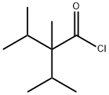 2,3-dimethyl-2-isopropylbutyryl chloride Struktur