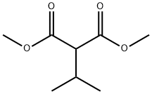 2-Isopropylmalonic acid dimethyl ester Struktur