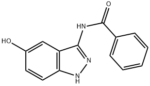 Benzamide, N-(5-hydroxy-1H-indazol-3-yl)- (9CI) Struktur