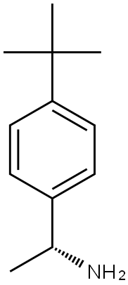 (R)-1-(4-tert-butylphenyl)ethanamine Struktur