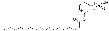 bis(2-hydroxyethyl)[2-(stearoyloxy)ethyl]ammonium formate Struktur