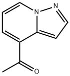 Ethanone, 1-pyrazolo[1,5-a]pyridin-4-yl- (9CI) Struktur