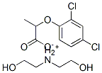 bis(2-hydroxyethyl)ammonium 2-(2,4-dichlorophenoxy)propionate  Struktur