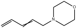 Morpholine,  4-(2,4-pentadienyl)-  (9CI) Struktur