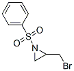 Aziridine, 2-(bromomethyl)-1-(phenylsulfonyl)- Struktur