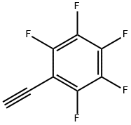 1-ETHYNYL-2,3,4,5,6-PENTAFLUORO-BENZENE Struktur