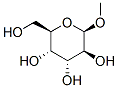 .beta.-D-Altropyranoside, methyl Struktur