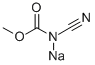 N-METHOXYCARBONYLCYANAMIDE SODIUM SALT Struktur