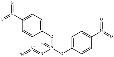 BIS(P-NITROPHENYL) AZIDOPHOSPHONATE Struktur