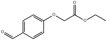 4-Formylphenoxyacetic acid ethyl ester Struktur