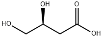 3,4-dihydroxy-Butanoic acid Struktur