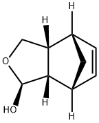 4,7-Methanoisobenzofuran-1-ol, 1,3,3a,4,7,7a-hexahydro-, (1S,3aR,4S,7R,7aS)- (9CI) Struktur