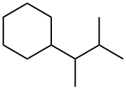 1,2-Dimethylpropylcyclohexane Struktur