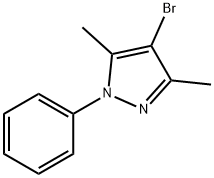 4-BROMO-3,5-DIMETHYL-1-PHENYL-1H-PYRAZOLE Struktur