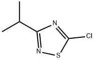 5-Chloro-3-isopropyl-1,2,4-thiadiazole  Struktur