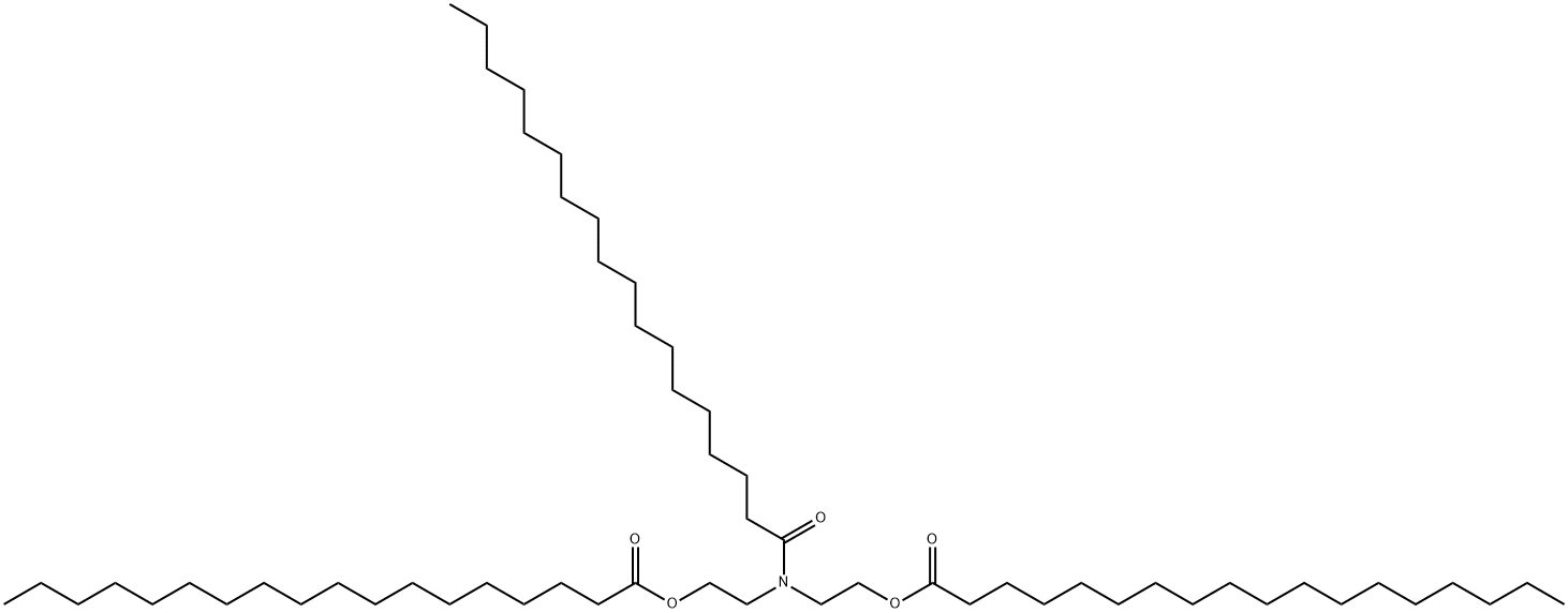 [(1-oxooctadecyl)imino]diethane-1,2-diyl distearate Struktur