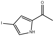 2-ACETYL-4-IODOPYRROLE Struktur