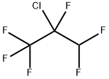 2-Chloro-1,1,1,2,3,3-hexafluoropropane Struktur