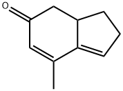 5H-Inden-5-one, 2,3,3a,4-tetrahydro-7-methyl- (9CI) Struktur