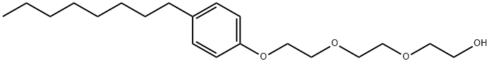 4-N-OCTYLPHENOL 3EO Struktur