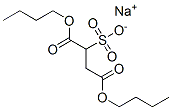 Dibutyl sodium sulfosuccinate Struktur