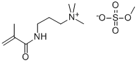 METHACRYLOYLAMINOPROPYLTRIMETHYLAMMONIUM METHYL SULFATE Struktur