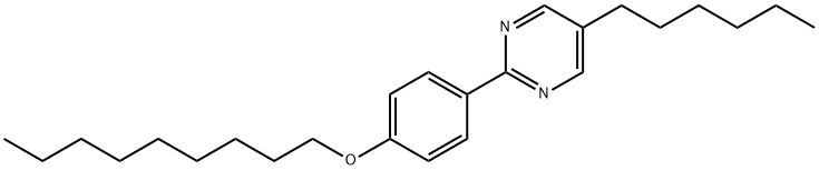 5-己基-2-(4-壬氧基苯基)嘧啶, 51462-26-1, 結(jié)構(gòu)式