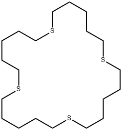 1,7,13,19-Tetrathiacyclotetracosane Struktur