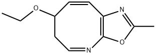 Oxazolo[5,4-b]azocine, 7-ethoxy-6,7-dihydro-2-methyl- (9CI) Struktur