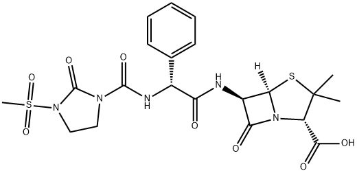 Mezlocillin Struktur