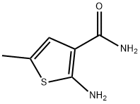 2-AMINO-5-METHYL-3-THIOPHENECARBOXAMIDE Struktur