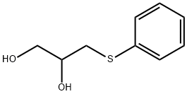 3-(Phenylthio)-1,2-propanediol Struktur