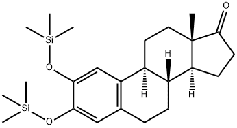 2,3-Bis(trimethylsiloxy)-1,3,5(10)-estratrien-17-one Struktur