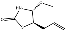 2-Thiazolidinone,4-methoxy-5-(2-propenyl)-,(4R,5R)-(9CI) Struktur