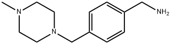 [4-[(4-METHYLPIPERAZIN-1-YL)METHYL]PHENYL]METHYLAMINE Struktur