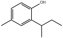 2-sec-butyl-p-cresol Struktur