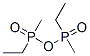 ethylmethylphosphinic anhydride            Struktur