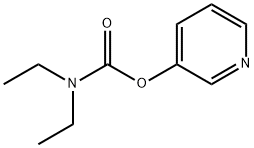 3-PYRIDYL DIETHYLCARBAMATE Struktur